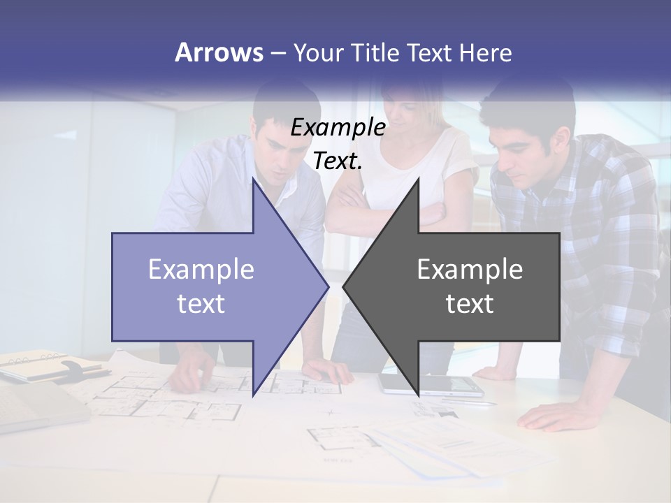 A Group Of People Looking At A Computer Screen PowerPoint Template