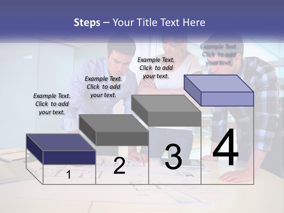 A Group Of People Looking At A Computer Screen PowerPoint Template