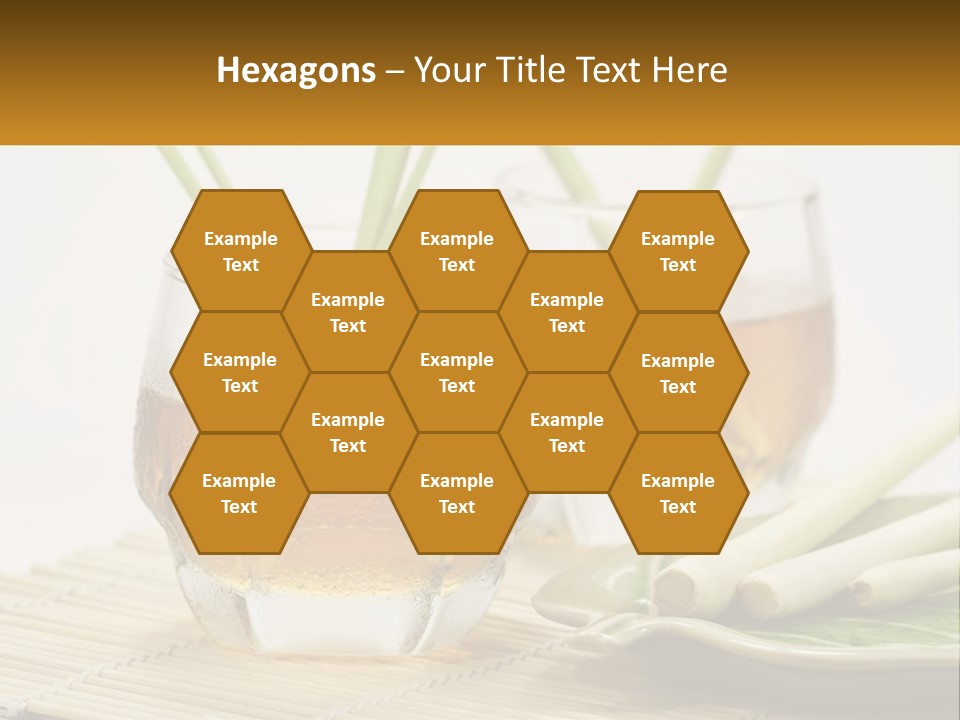 A Couple Of Glasses Filled With Liquid On Top Of A Table PowerPoint Template