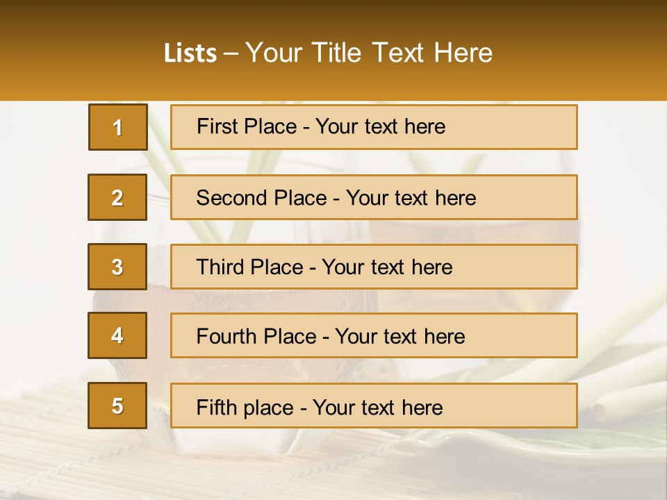 A Couple Of Glasses Filled With Liquid On Top Of A Table PowerPoint Template