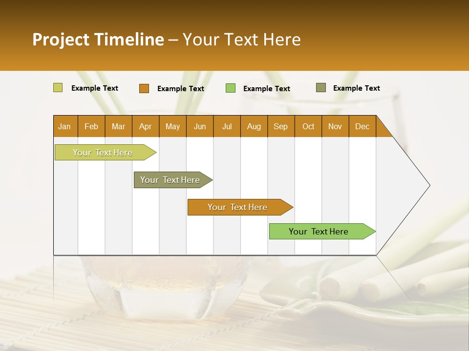 A Couple Of Glasses Filled With Liquid On Top Of A Table PowerPoint Template
