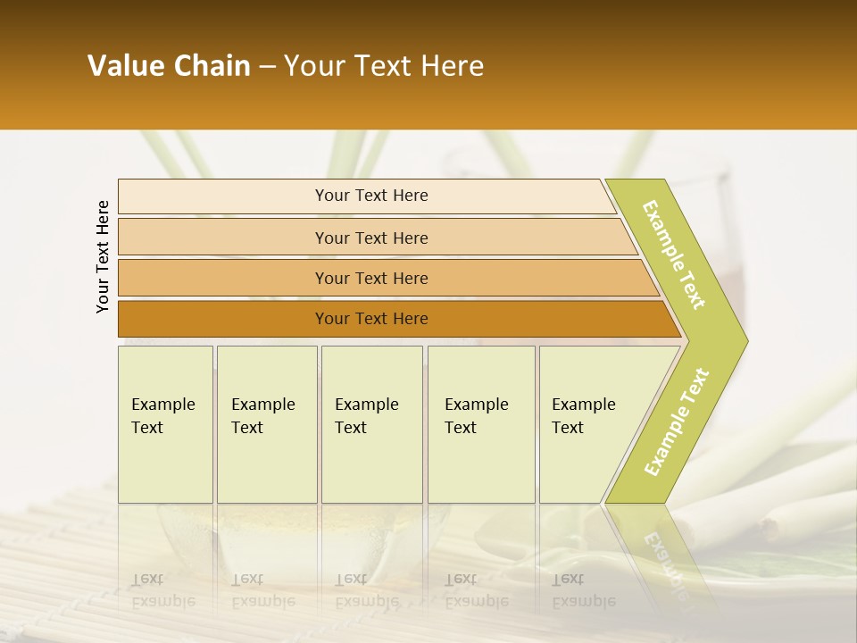 A Couple Of Glasses Filled With Liquid On Top Of A Table PowerPoint Template