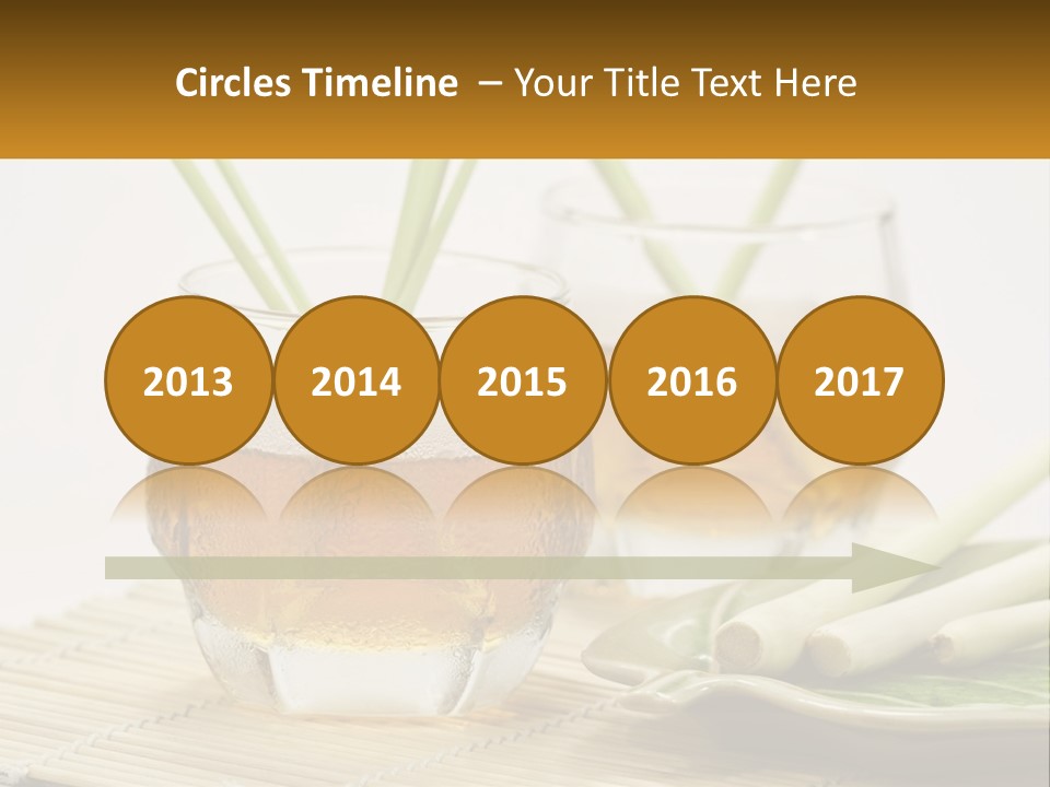 A Couple Of Glasses Filled With Liquid On Top Of A Table PowerPoint Template