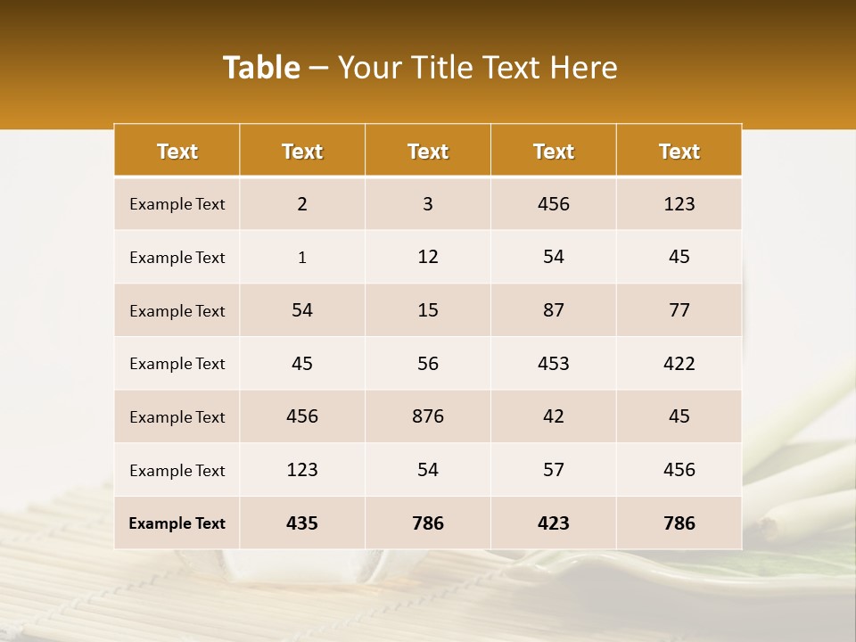 A Couple Of Glasses Filled With Liquid On Top Of A Table PowerPoint Template
