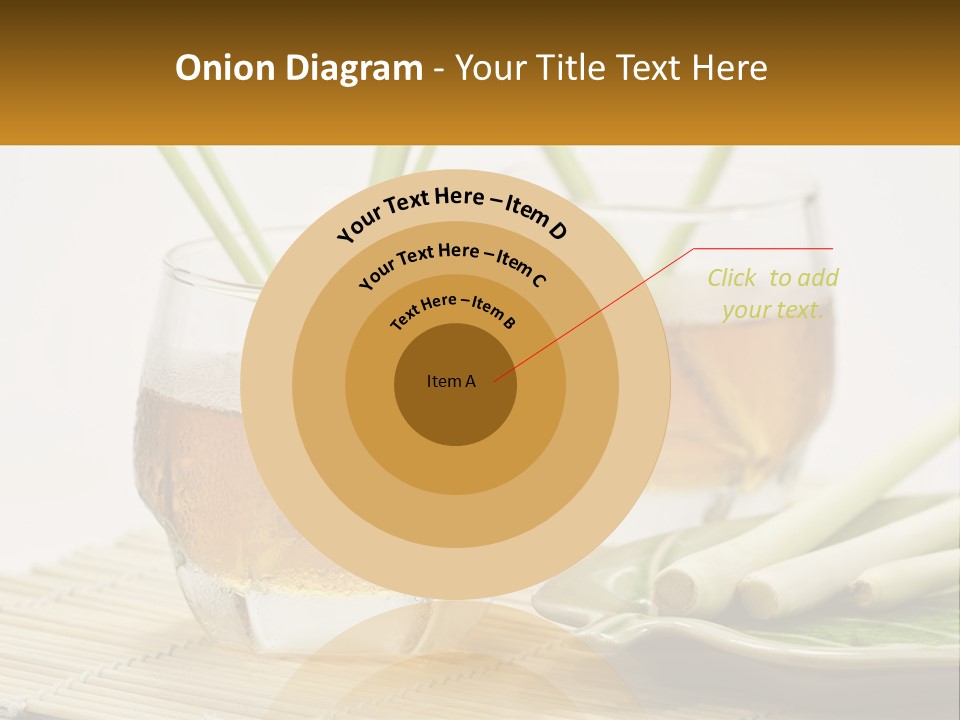 A Couple Of Glasses Filled With Liquid On Top Of A Table PowerPoint Template
