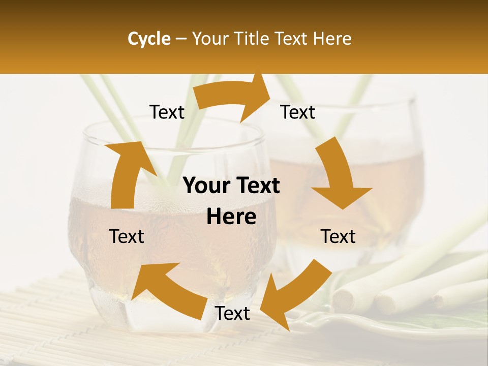 A Couple Of Glasses Filled With Liquid On Top Of A Table PowerPoint Template