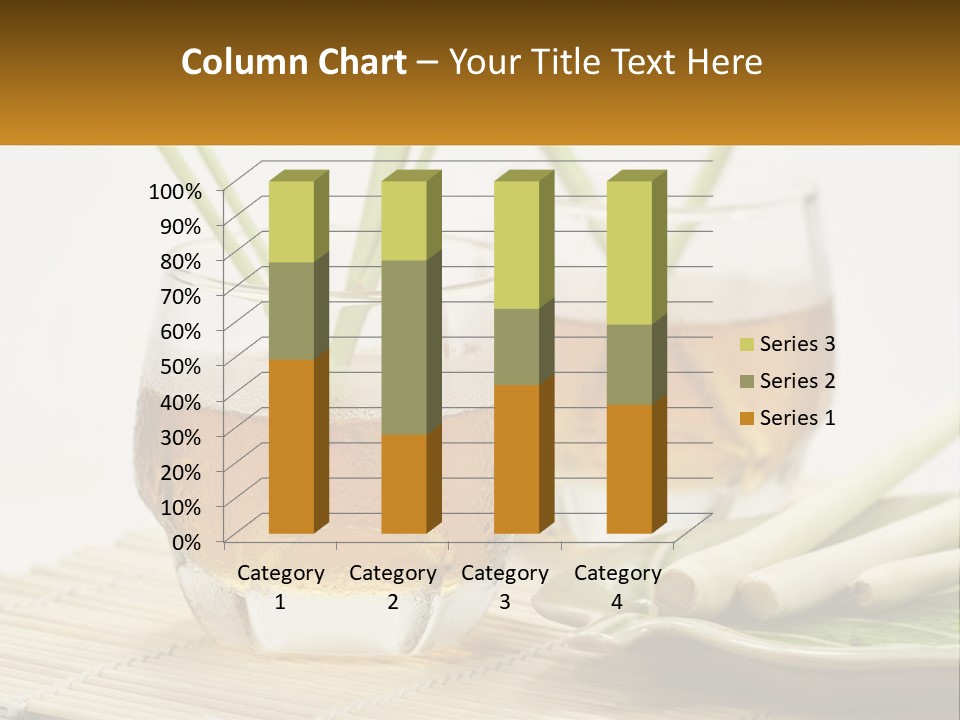 A Couple Of Glasses Filled With Liquid On Top Of A Table PowerPoint Template