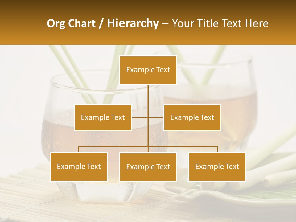 A Couple Of Glasses Filled With Liquid On Top Of A Table PowerPoint Template