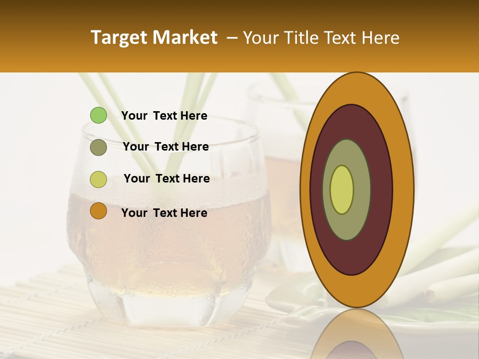 A Couple Of Glasses Filled With Liquid On Top Of A Table PowerPoint Template