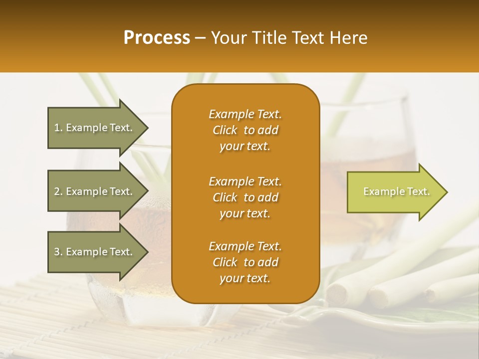 A Couple Of Glasses Filled With Liquid On Top Of A Table PowerPoint Template