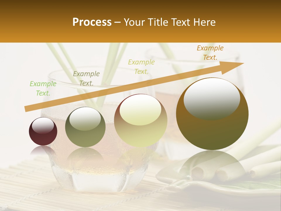 A Couple Of Glasses Filled With Liquid On Top Of A Table PowerPoint Template
