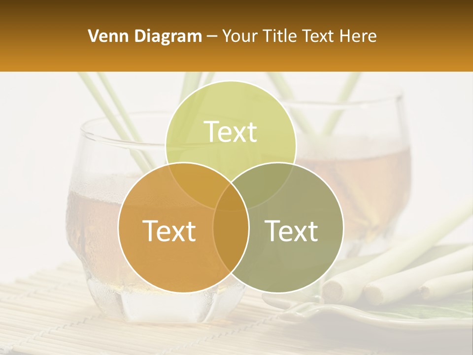 A Couple Of Glasses Filled With Liquid On Top Of A Table PowerPoint Template
