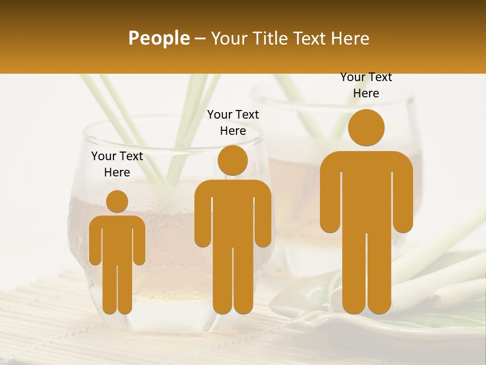 A Couple Of Glasses Filled With Liquid On Top Of A Table PowerPoint Template