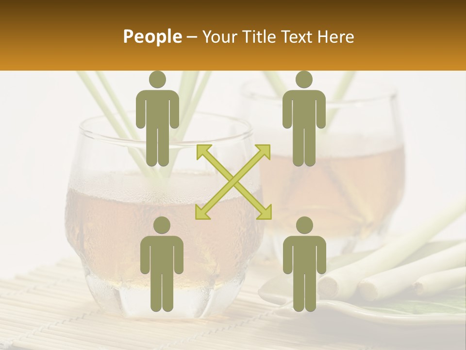 A Couple Of Glasses Filled With Liquid On Top Of A Table PowerPoint Template