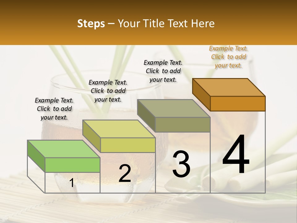 A Couple Of Glasses Filled With Liquid On Top Of A Table PowerPoint Template
