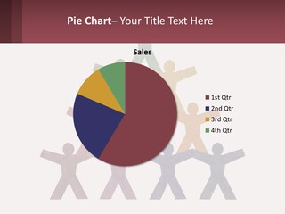 A Group Of People Standing On Top Of Each Other PowerPoint Template