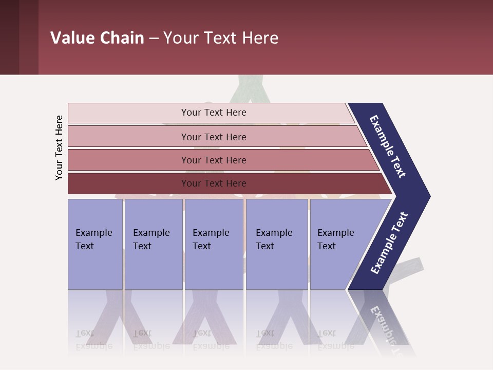 A Group Of People Standing On Top Of Each Other PowerPoint Template