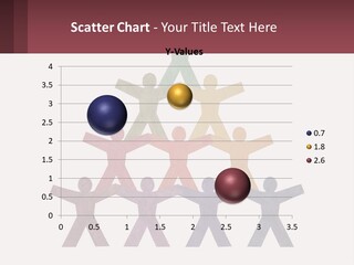 A Group Of People Standing On Top Of Each Other PowerPoint Template