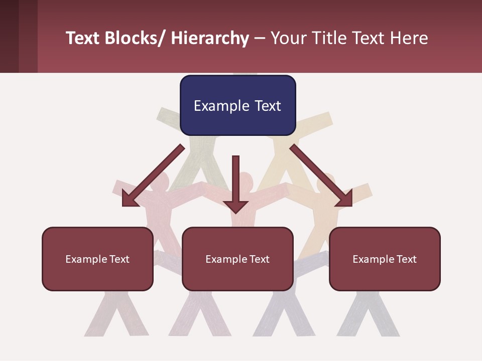 A Group Of People Standing On Top Of Each Other PowerPoint Template