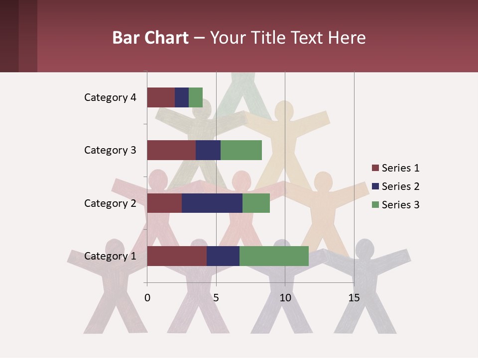 A Group Of People Standing On Top Of Each Other PowerPoint Template