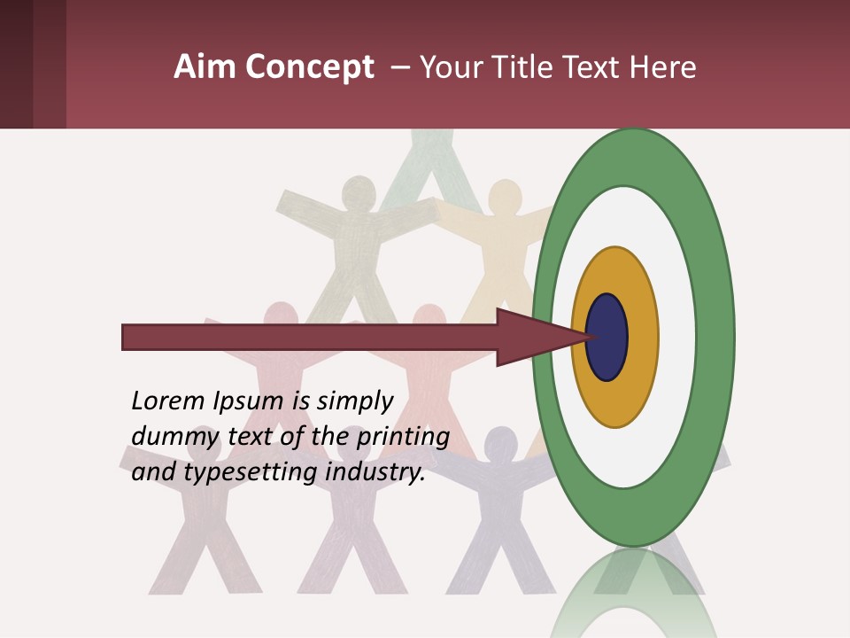 A Group Of People Standing On Top Of Each Other PowerPoint Template