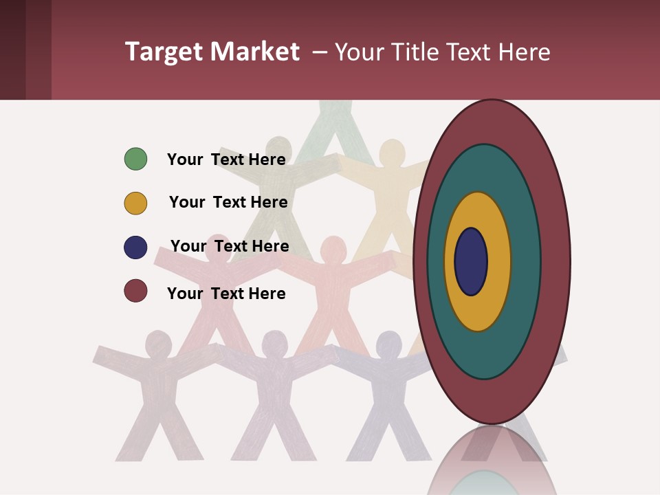 A Group Of People Standing On Top Of Each Other PowerPoint Template