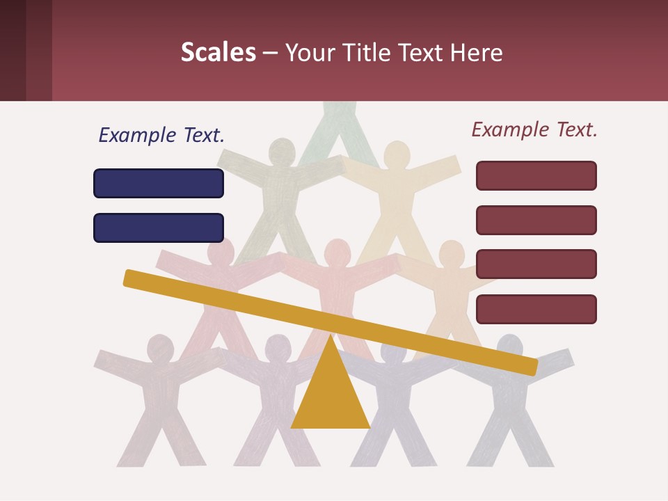 A Group Of People Standing On Top Of Each Other PowerPoint Template