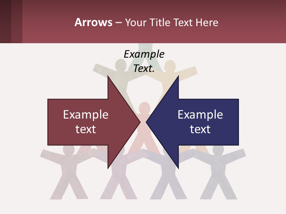 A Group Of People Standing On Top Of Each Other PowerPoint Template