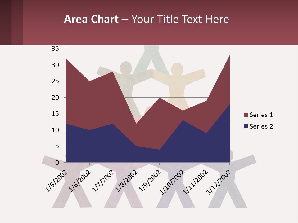 A Group Of People Standing On Top Of Each Other PowerPoint Template