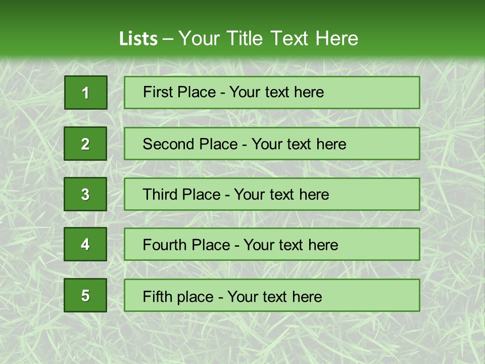 Green Grass Powerpoint Presentation Template PowerPoint Template