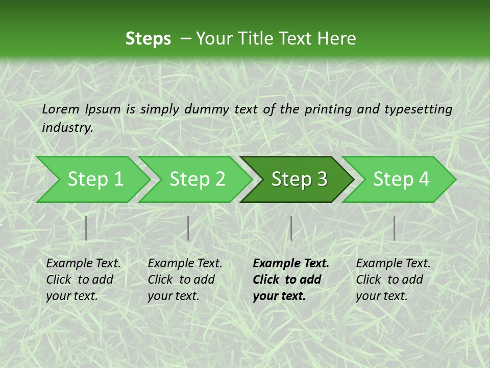 Green Grass Powerpoint Presentation Template PowerPoint Template