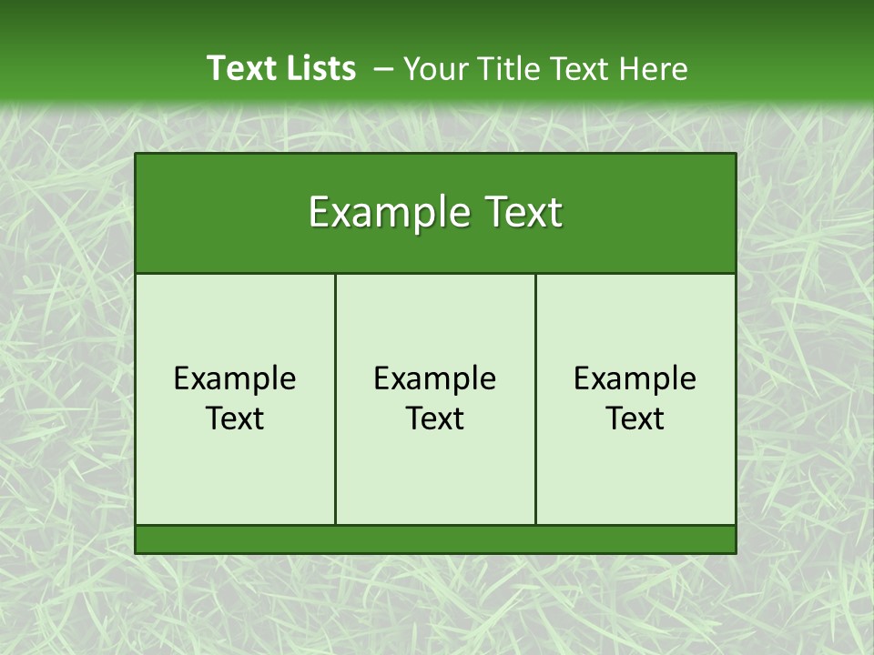 Green Grass Powerpoint Presentation Template PowerPoint Template