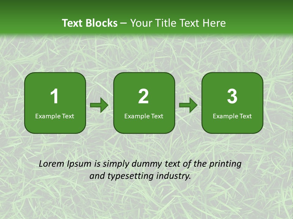 Green Grass Powerpoint Presentation Template PowerPoint Template
