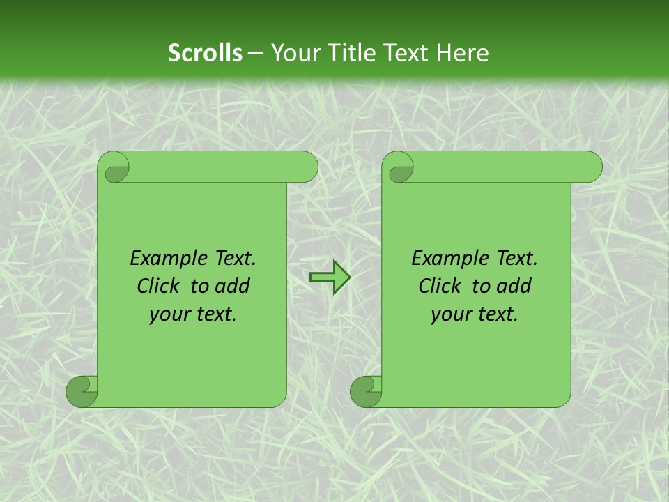 Green Grass Powerpoint Presentation Template PowerPoint Template