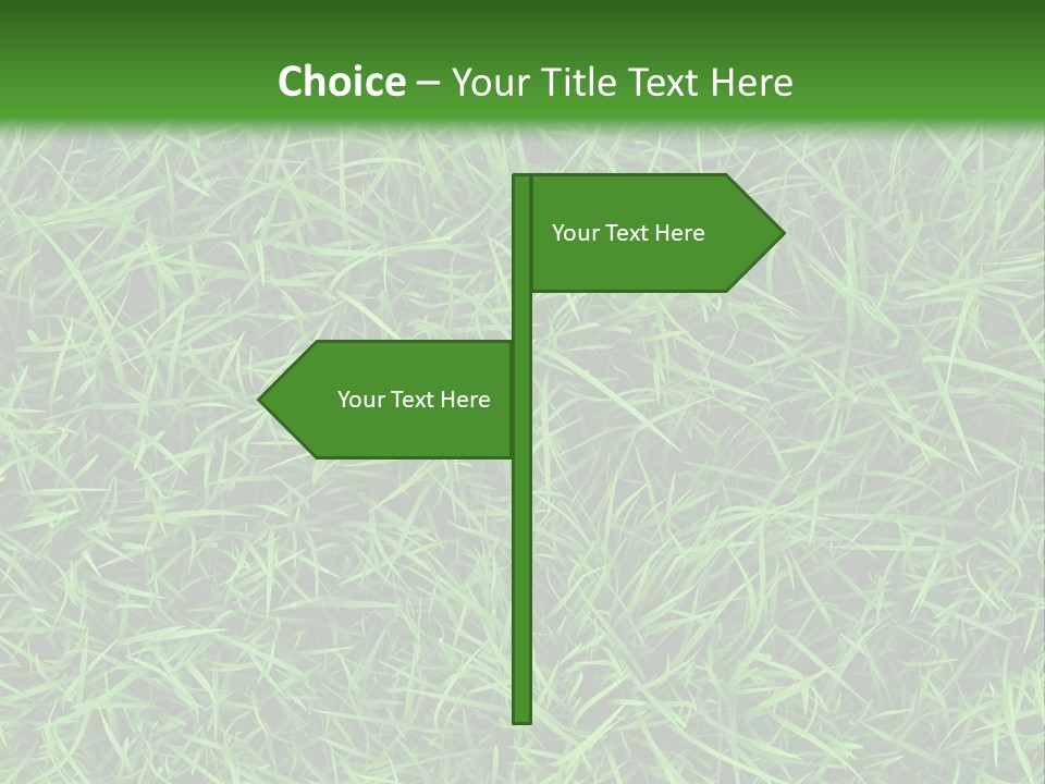 Green Grass Powerpoint Presentation Template PowerPoint Template