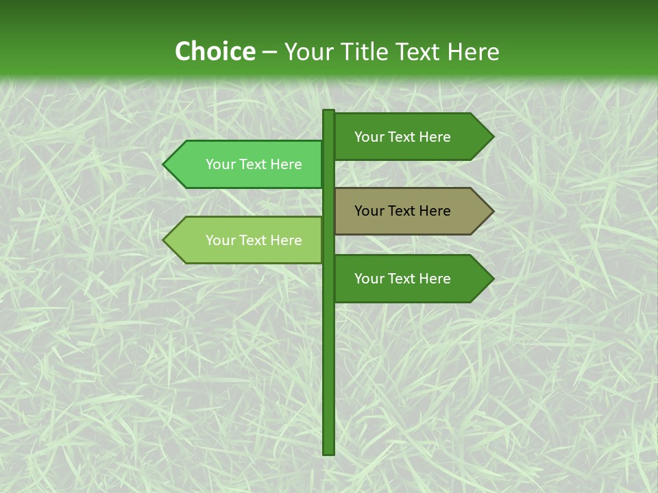 Green Grass Powerpoint Presentation Template PowerPoint Template