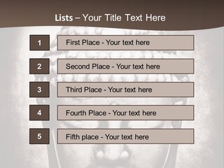 A Buddha Statue Is Shown In Black And White PowerPoint Template