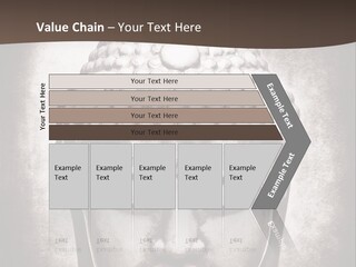 A Buddha Statue Is Shown In Black And White PowerPoint Template