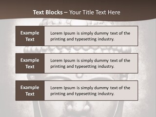 A Buddha Statue Is Shown In Black And White PowerPoint Template