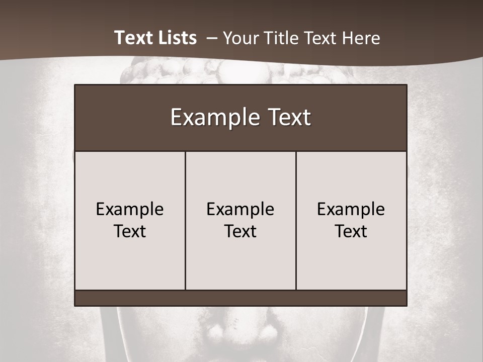 A Buddha Statue Is Shown In Black And White PowerPoint Template