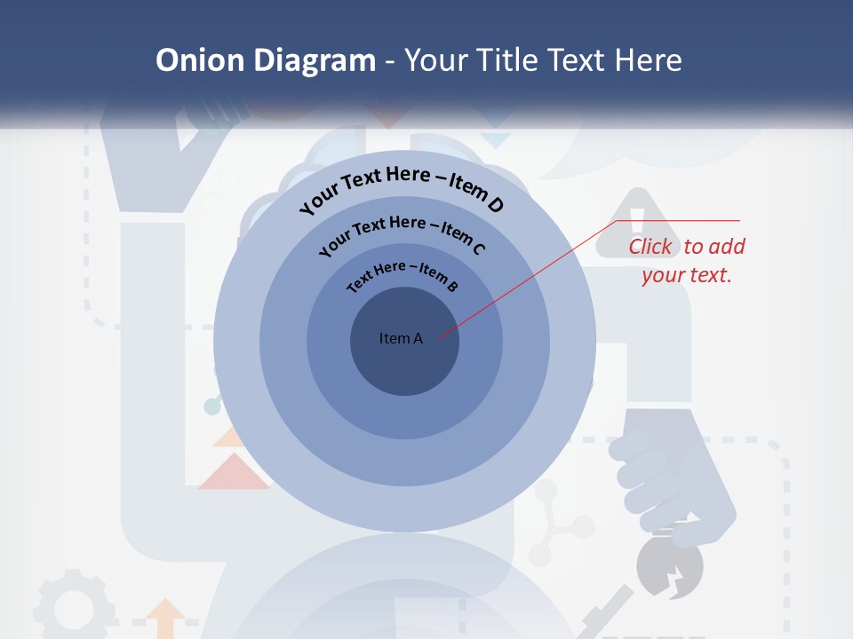 A Man With A Brain On His Head Is Shown In This Powerpoint Presentation PowerPoint Template