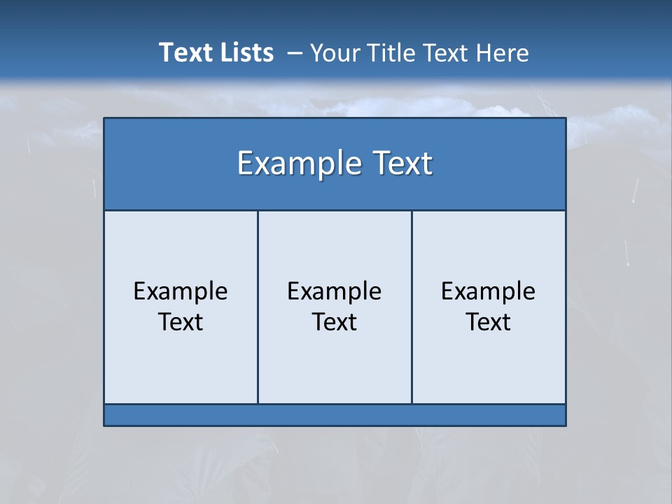 A Group Of People Holding Umbrellas In The Middle Of A Field PowerPoint Template