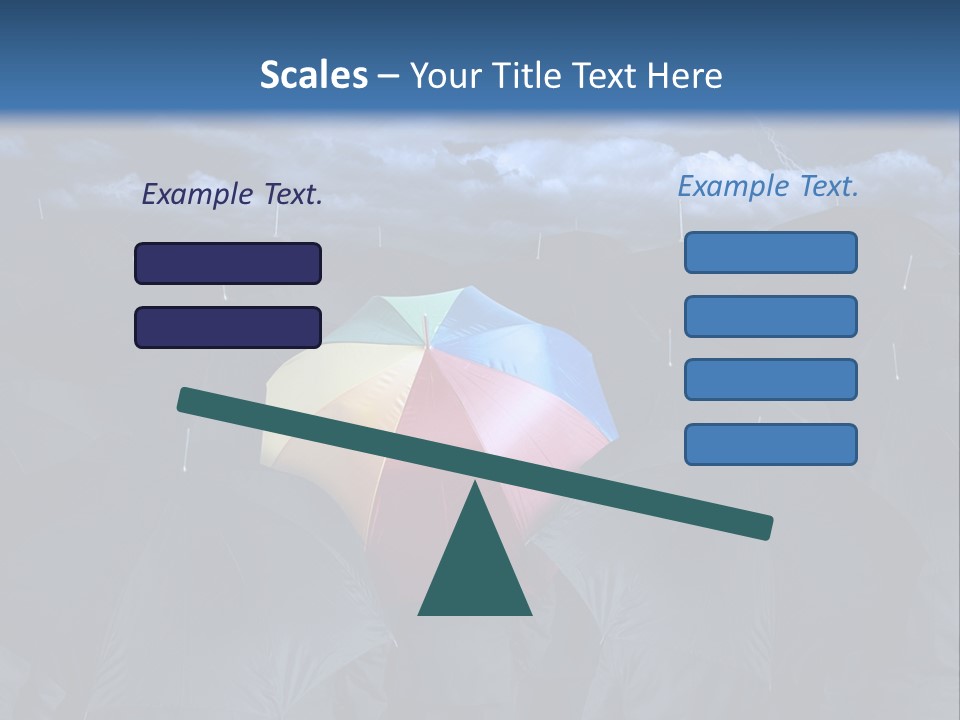 A Group Of People Holding Umbrellas In The Middle Of A Field PowerPoint Template