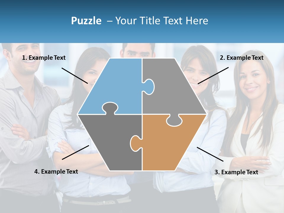 A Group Of People Standing Next To Each Other PowerPoint Template