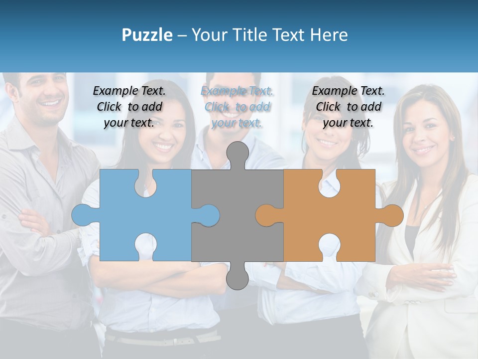 A Group Of People Standing Next To Each Other PowerPoint Template