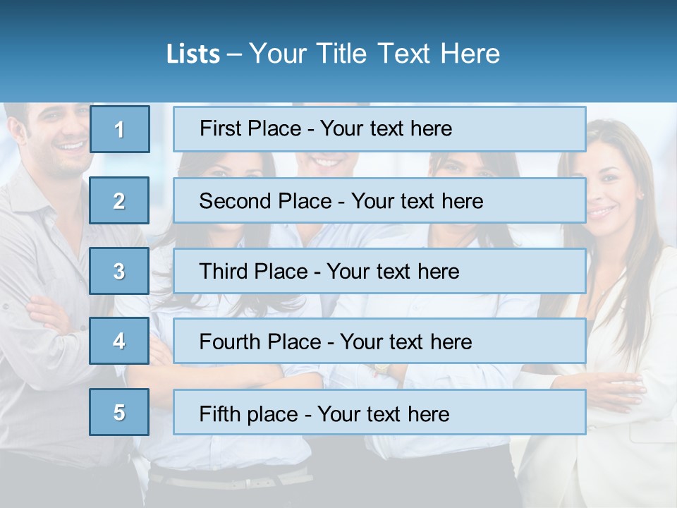 A Group Of People Standing Next To Each Other PowerPoint Template