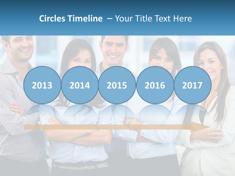A Group Of People Standing Next To Each Other PowerPoint Template