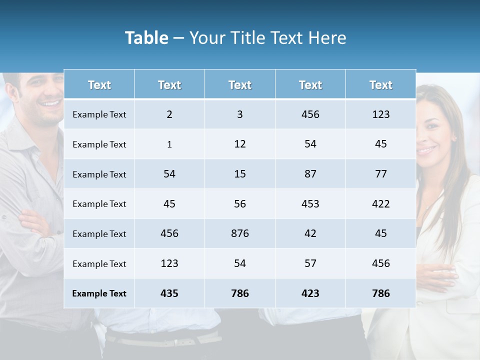 A Group Of People Standing Next To Each Other PowerPoint Template
