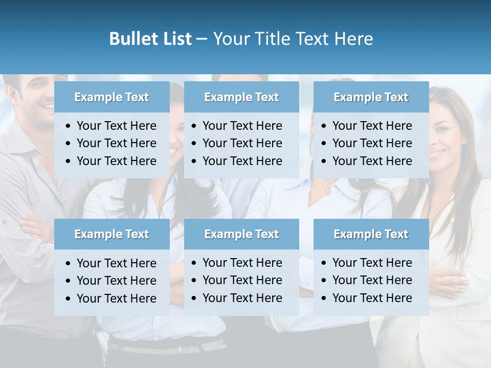 A Group Of People Standing Next To Each Other PowerPoint Template