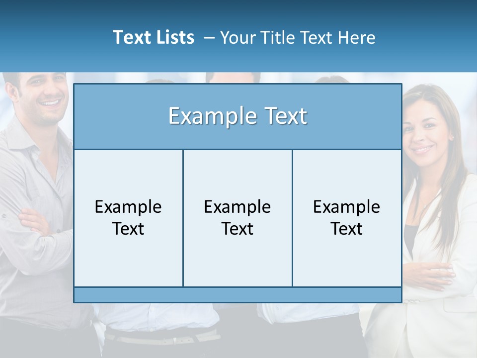 A Group Of People Standing Next To Each Other PowerPoint Template